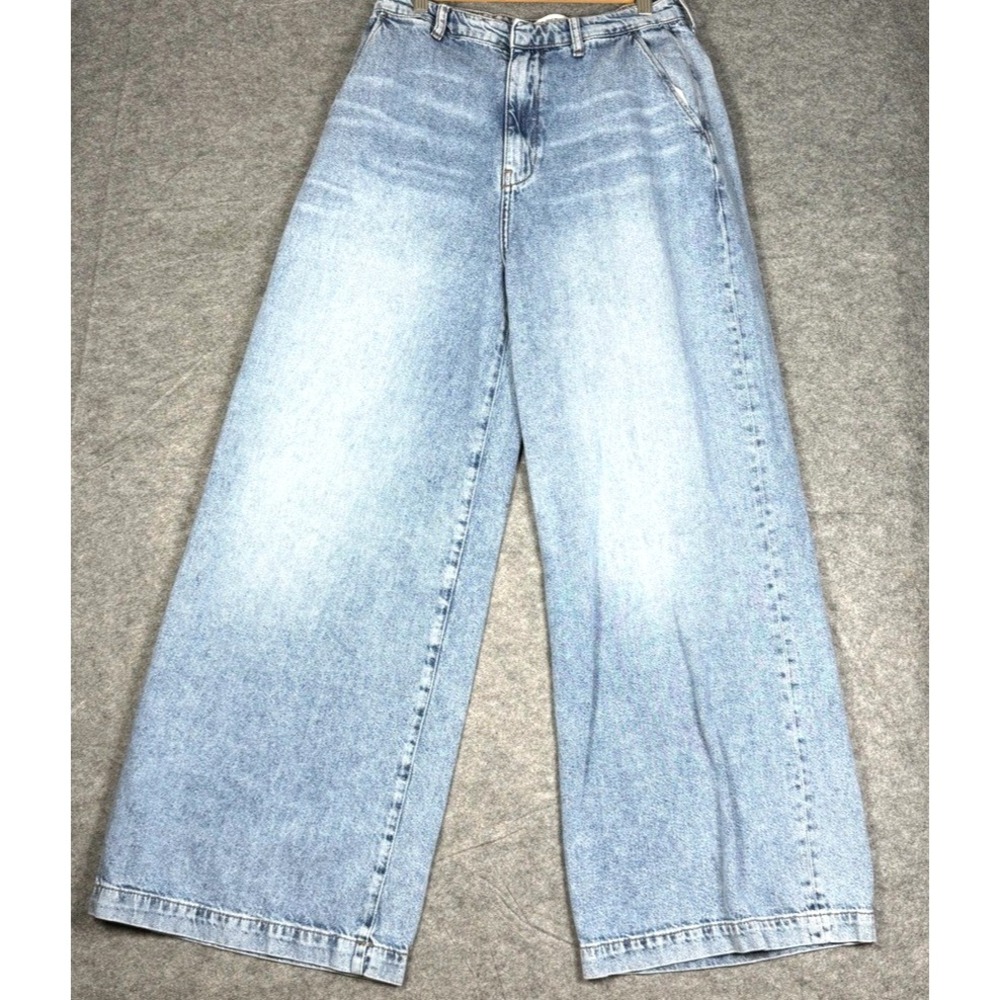 Reformation‎ Manzanita High-Rise Wide-LegJeans Light Wash Size 29